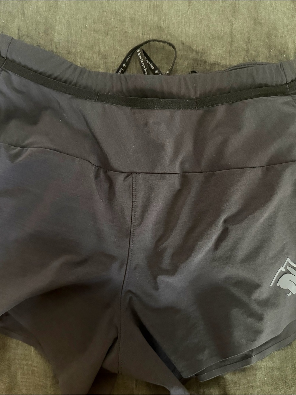 Women's Athletic Running Shorts - Black